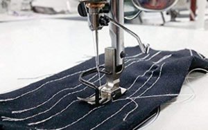 juki 8700 sewing a piece of cloth